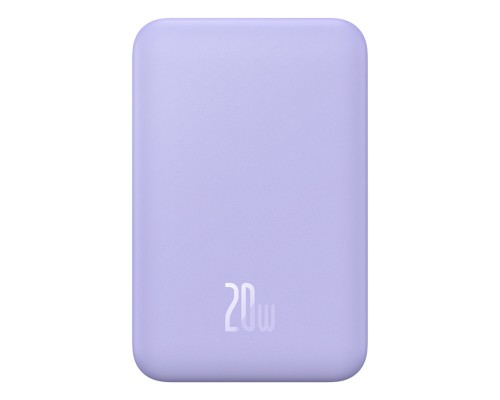 Зовнішній акумулятор Baseus Magnetic Mini Wireless Fast Charge Power Bank 5000mAh 20W Nebula Purple (P10022107513-00)