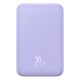 Зовнішній акумулятор Baseus Magnetic Mini Wireless Fast Charge Power Bank 5000mAh 20W Nebula Purple (P10022107513-00)