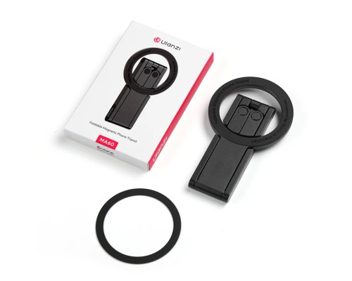 Тримач телефона Ulanzi MA60 Foldable Magnetic Phone Tripod (Orange) (S040)