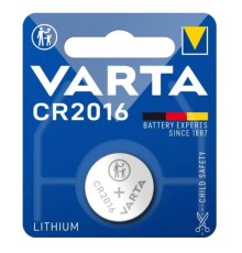 Батарейка Varta CR2016 (1шт) (4008496276639)