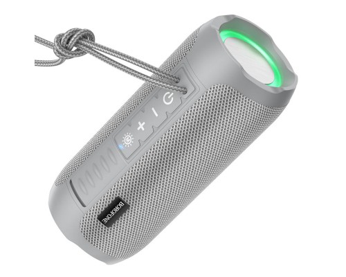 Портативна колонка BOROFONE BR21 Sports BT speaker Grey (6974443383638)