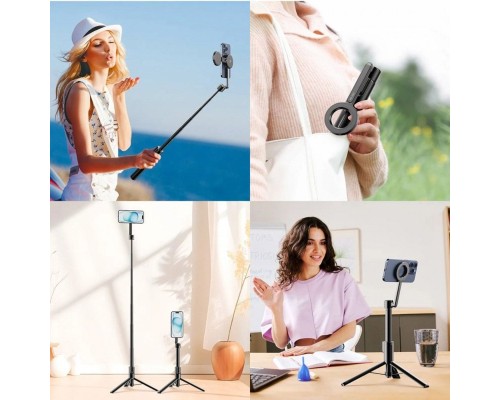 Селфі-монопод Ulanzi MG-003 Magnetic Selfie Stick Pro Black (M003B)