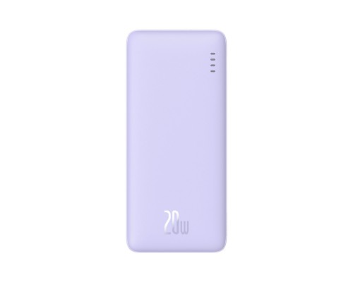 Зовнішній акумулятор Baseus Airpow Fast Charge Power Bank 10000mAh 20W Nebula Purple (P10022801513-00)