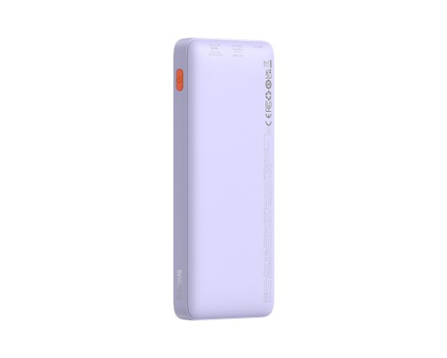 Зовнішній акумулятор Baseus Airpow Fast Charge Power Bank 10000mAh 20W Nebula Purple (P10022801513-00)