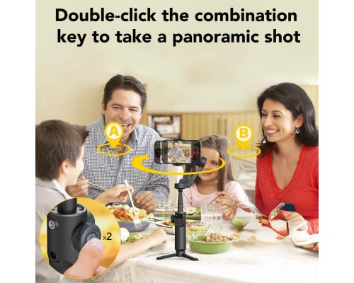 Триосьовий стабілізатор AOCHUAN Professional Gimbal Stabilizer for Smartphone Smart X2 Чорний (SmartX2)