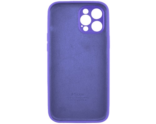 Чохол для смартфона Silicone Full Case AA Camera Protect for Apple iPhone 12 Pro 22,Dark Purple (FullAAi12P-22)
