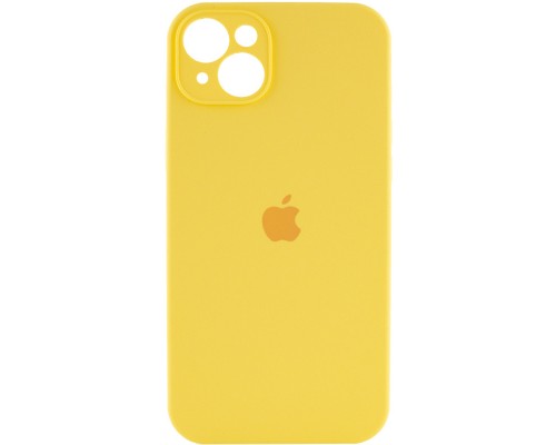 Чохол для смартфона Silicone Full Case AA Camera Protect for Apple iPhone 15 56,Sunny Yellow (FullAAi15-56)
