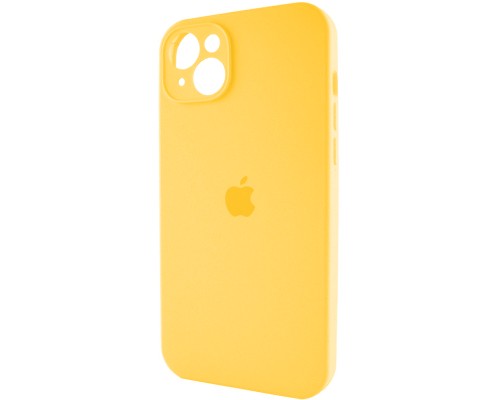 Чохол для смартфона Silicone Full Case AA Camera Protect for Apple iPhone 15 56,Sunny Yellow (FullAAi15-56)