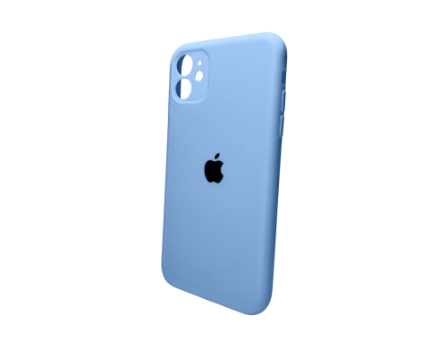 Чохол для смартфона Silicone Full Case AA Camera Protect for Apple iPhone 11 кругл 49,Cornflower (FullAAKPi11-49)