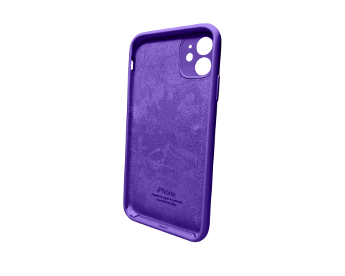 Чохол для смартфона Silicone Full Case AA Camera Protect for Apple iPhone 11 кругл 54,Amethist (FullAAKPi11-54)