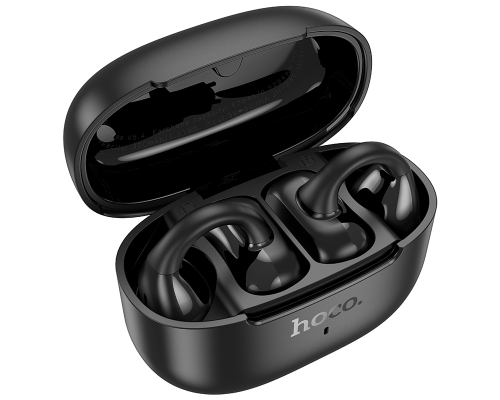 Бездротові навушники HOCO EA9 Clear sound clip-on true wireless BT headset Black (6942007629188)