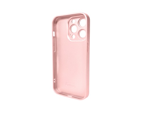 Чохол для смартфона AG Glass Matt Frame Color Logo for Apple iPhone 15 Pro Chanel Pink (AGMattFrameiP15PPink)