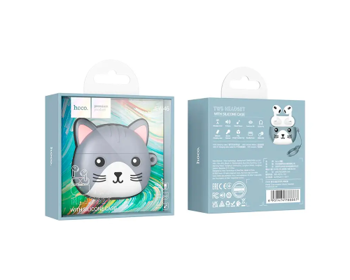 Бездротові навушники HOCO EW46 True wireless stereo headset Mysterious Cat (6931474788887)