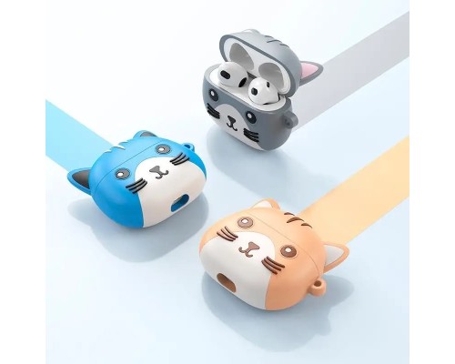 Бездротові навушники HOCO EW46 True wireless stereo headset Khaki Cat (6931474788863)