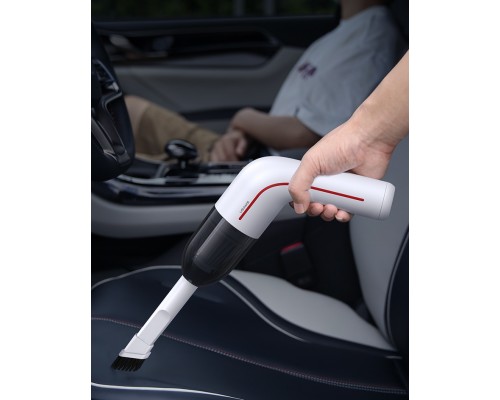 Автомобільний пилосос Usams US-ZB253 Mini Handheld Vacuum Cleaner LEJ Series White (XCQZB25301)