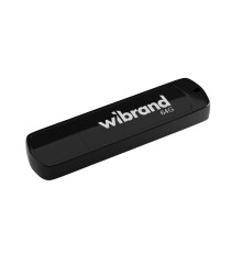 Флеш-накопичувач Wibrand USB 2.0 Grizzly 64Gb Black (WI2.0/GR64P3B)
