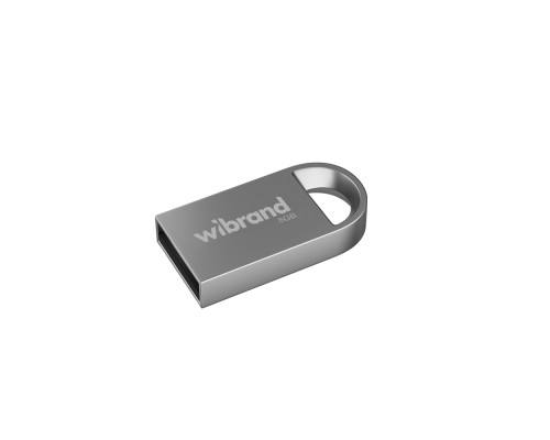 Флеш-накопичувач Wibrand USB 2.0 Lynx 8Gb Silver (WI2.0/LY8M2S)