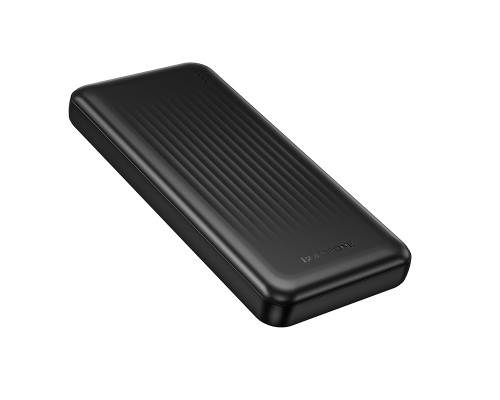 Зовнішній акумулятор BOROFONE BJ80 Clever 22.5W+PD20W fully compatible power bank(10000mAh) Black (6941991121593)