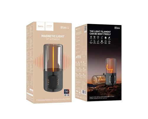 Портативна колонка HOCO BS64 Rocker BT speaker Gray (6942007636575)