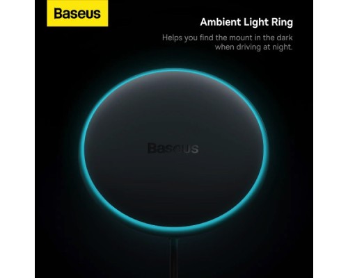 Автотримач для телефона з БЗП Basues CW01  Magnetic Wireless Charging Car Mount 40W Claw Edition Cluster Black (C40141000111-01)