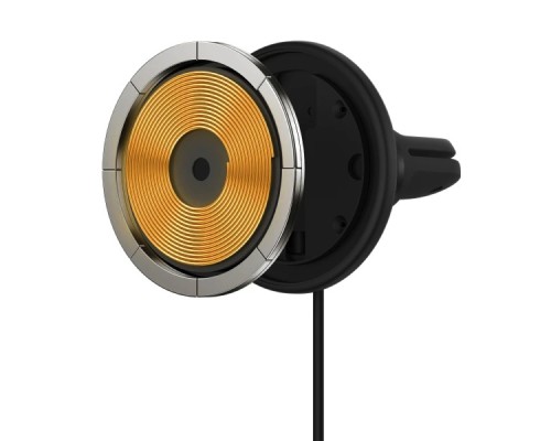 Автотримач для телефона з БЗП Basues CW01  Magnetic Wireless Charging Car Mount 40W Claw Edition Cluster Black (C40141000111-01)