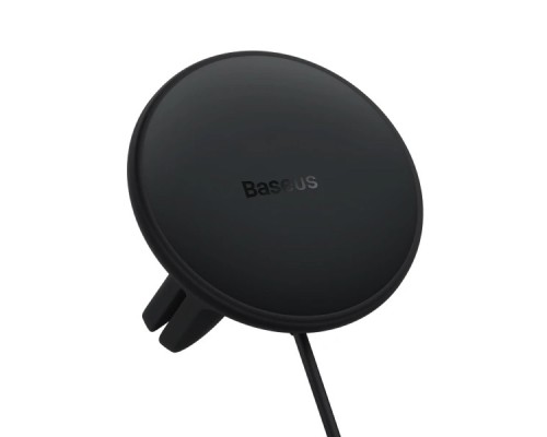 Автотримач для телефона з БЗП Basues CW01  Magnetic Wireless Charging Car Mount 40W Claw Edition Cluster Black (C40141000111-01)