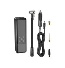 Автомобільний насос HOCO ZP5 May smart air pump Black (6931474795526)