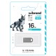 Флеш-накопичувач Wibrand USB 2.0 Lynx 16Gb Silver (WI2.0/LY16M2S)