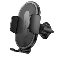 Автотримач для телефона BOROFONE BH133 Rio push-type car holder (air outlet) Black (6941991120664)