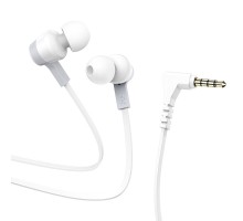 Навушники HOCO M86 Oceanic universal earphones with mic White (6931474751638)
