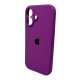 Чохол для смартфона Silicone Full Case AA Camera Protect for Apple iPhone 16 19,Purple (FullAAi16-19)