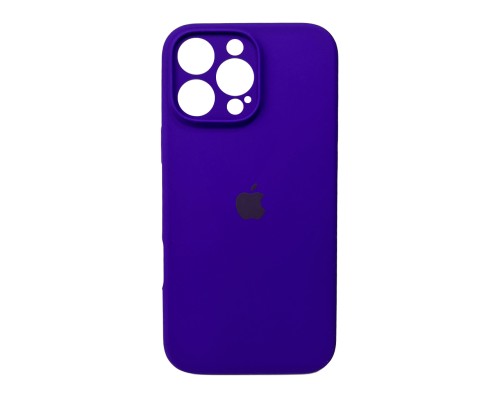 Чохол для смартфона Silicone Full Case AA Camera Protect for Apple iPhone 16 Pro 22,Dark Purple (FullAAi16P-22)