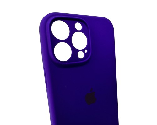Чохол для смартфона Silicone Full Case AA Camera Protect for Apple iPhone 16 Pro 22,Dark Purple (FullAAi16P-22)