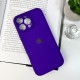 Чохол для смартфона Silicone Full Case AA Camera Protect for Apple iPhone 16 Pro 22,Dark Purple (FullAAi16P-22)