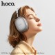 Бездротові накладні навушники HOCO W55 Plus Happiness ANC noise reduction BT headphones Silver (6942007638548)