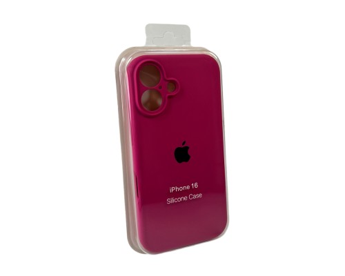 Чохол для смартфона Silicone Full Case AA Camera Protect for Apple iPhone 16 32,Dragon Fruit (FullAAi16-32)