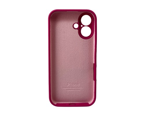 Чохол для смартфона Silicone Full Case AA Camera Protect for Apple iPhone 16 32,Dragon Fruit (FullAAi16-32)
