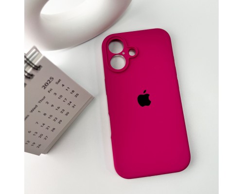 Чохол для смартфона Silicone Full Case AA Camera Protect for Apple iPhone 16 32,Dragon Fruit (FullAAi16-32)