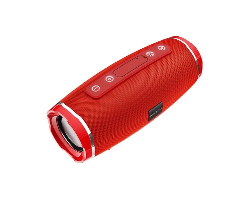 Портативна колонка BOROFONE BR3 Rich sound sports wireless speaker Red (6931474715586)