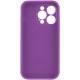 Чохол для смартфона Silicone Full Case AA Camera Protect for Apple iPhone 15 Pro Max 19,Purple (FullAAi15PM-19)