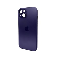 Чохол для смартфона AG Glass Matt Frame Color Logo for Apple iPhone 15 Deep Purple (AGMattFrameiP15Purple)