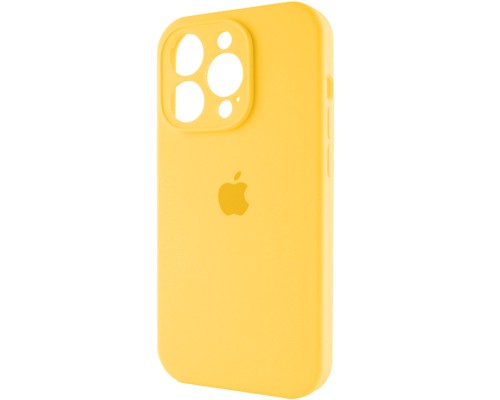 Чохол для смартфона Silicone Full Case AA Camera Protect for Apple iPhone 13 Pro Max 56,Sunny Yellow (FullAAi13PM-56)