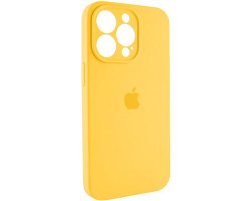 Чохол для смартфона Silicone Full Case AA Camera Protect for Apple iPhone 13 Pro Max 56,Sunny Yellow (FullAAi13PM-56)