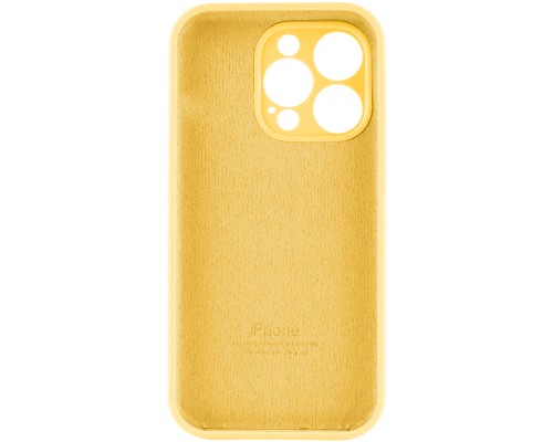 Чохол для смартфона Silicone Full Case AA Camera Protect for Apple iPhone 13 Pro Max 56,Sunny Yellow (FullAAi13PM-56)