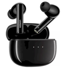 Бездротові навушники UGREEN WS106 HiTune T3 Active Noise-Cancelling Wireless Earbuds, IPX5, Black (UGR-90401) (UGR-90401)