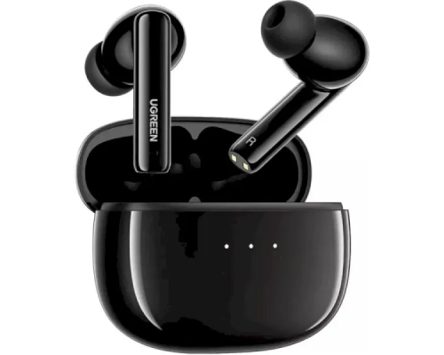 Бездротові навушники UGREEN WS106 HiTune T3 Active Noise-Cancelling Wireless Earbuds, IPX5, Black (UGR-90401) (UGR-90401)