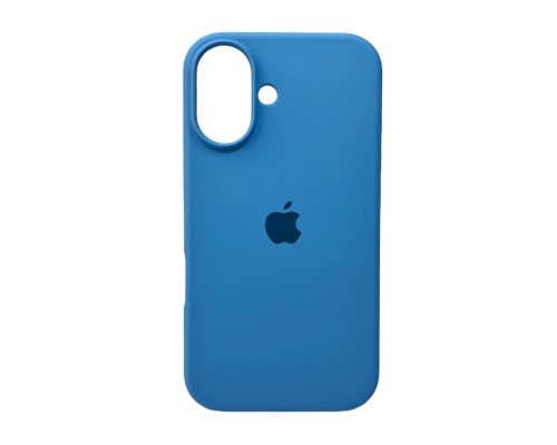 Чохол для смартфона Silicone Full Case AA Open Cam for Apple iPhone 16 49,Cornflower (FullOpeAAi16-49)