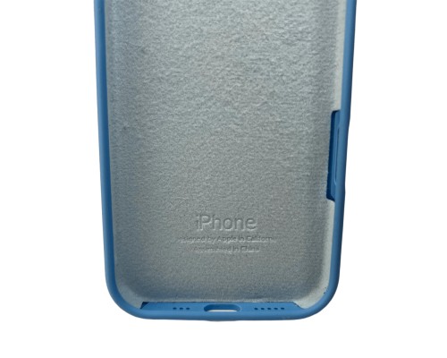 Чохол для смартфона Silicone Full Case AA Open Cam for Apple iPhone 16 49,Cornflower (FullOpeAAi16-49)