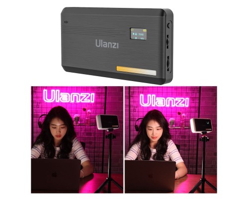 Відеосвітло Ulanzi VL200 Bi-color Led Light 8W Black (2481 VL200) (2481)