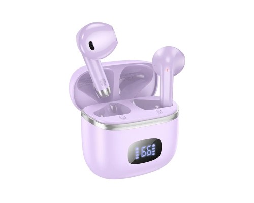 Бездротові навушники HOCO EQ1 Music guide true wireless BT headset Purple (6931474798510)